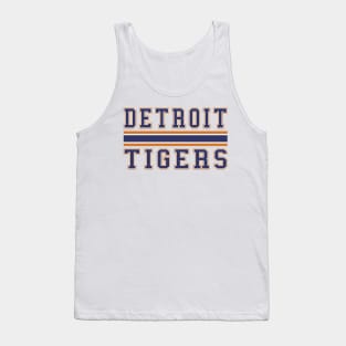 Detroit Tigers Baseball Tank Top